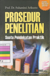 Image of Prosedur penelitian : suatu pendekatan praktik