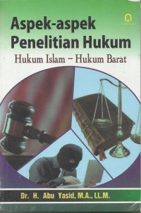 Image of Apek-Aspek Penelitian Hukum: Hukum Islam-Hukum Barat