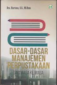 Image of Dasar-dasar manajemen perpustakaan