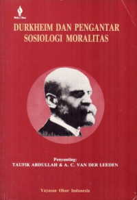 Image of Durkheim dan pengantar sosiologi moralitas