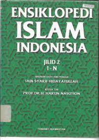 Image of Ensiklopedi Islam Indonesia jilid 2 I-N