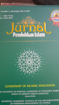 Image of Jurnal pendidikan Islam Leadership Op Islamic Education