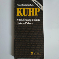 Image of KUHP (Kitab undang-undang hukum pidana)