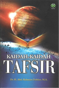 Image of Kaidah-Kaidah Tafsir