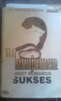 Image of Manajemen Konsep Membangun Sukses