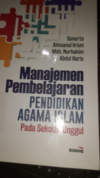 Image of Manajemen Pembelajaran Pendidikan Agama Islam