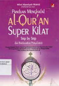 Image of Panduan menghafal al-qur'an super kilat