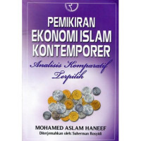 Image of Pemikiran ekonomi Islam kontemporer analisis komparatif terpilih