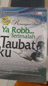 Image of Renungan suci ya robb...terimalah taubatku