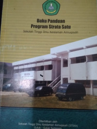 Image of buku panduan program strata satu