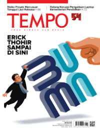 Image of Tempo Erick Thohir sampai di sini