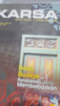 Image of KARSA Jurnal Sosial & Budaya Keislaman Paradigma Pendidikan Islam Pembebasan
