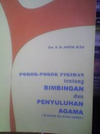 Image of Pokok-pokok pikiran tentang bimbingan dan penyuluhan agama di sekolah dan di luar sekolah